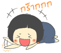 Aki Naughty girl sticker #7027610