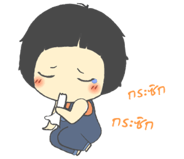 Aki Naughty girl sticker #7027622