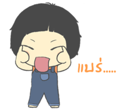 Aki Naughty girl sticker #7027623