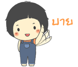 Aki Naughty girl sticker #7027631