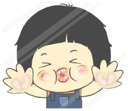 Aki Naughty girl sticker #7027637