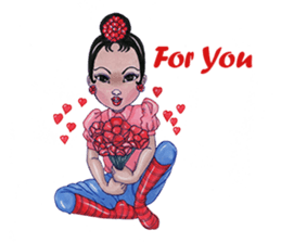 Pim thai pretty girl (Eng Ver.) sticker #7028332