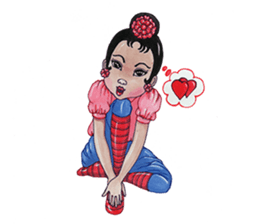 Pim thai pretty girl (Eng Ver.) sticker #7028333