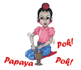 Pim thai pretty girl (Eng Ver.) sticker #7028336