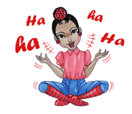 Pim thai pretty girl (Eng Ver.) sticker #7028338