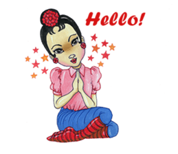 Pim thai pretty girl (Eng Ver.) sticker #7028342