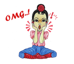 Pim thai pretty girl (Eng Ver.) sticker #7028343