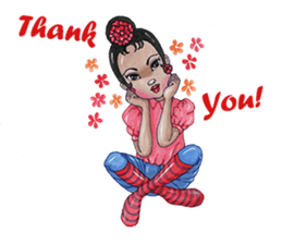 Pim thai pretty girl (Eng Ver.) sticker #7028346