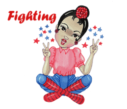 Pim thai pretty girl (Eng Ver.) sticker #7028352