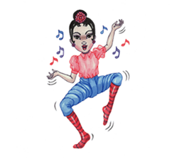 Pim thai pretty girl (Eng Ver.) sticker #7028355