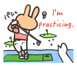 Sticker of the crazy GOLF 2 sticker #7028370