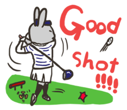 Sticker of the crazy GOLF 2 sticker #7028380