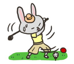 Sticker of the crazy GOLF 2 sticker #7028386