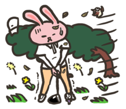 Sticker of the crazy GOLF 2 sticker #7028388