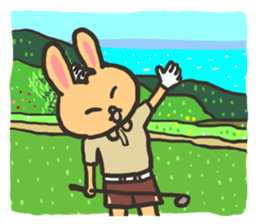 Sticker of the crazy GOLF 2 sticker #7028399