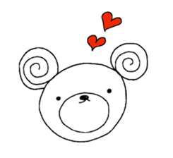 Little bear Kogu sticker #7029130