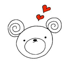 Little bear Kogu sticker #7029130