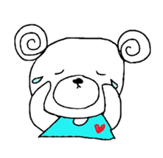 Little bear Kogu sticker #7029140