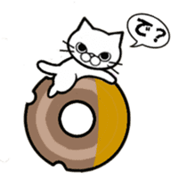 Donuts & cats sticker #7029373