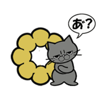 Donuts & cats sticker #7029394