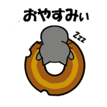 Donuts & cats sticker #7029398