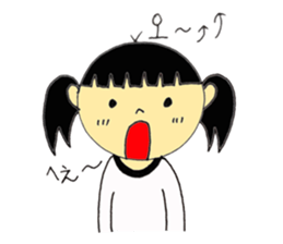Korean girl Sticker sticker #7029763