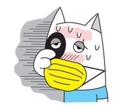 Doggy Bull Terrier sticker #7030079