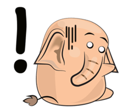 Elephant for you sticker #7030609