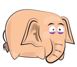 Elephant for you sticker #7030610