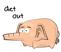 Elephant for you sticker #7030626