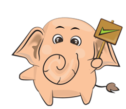 Elephant for you sticker #7030632