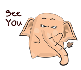 Elephant for you sticker #7030637