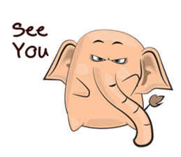 Elephant for you sticker #7030637