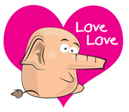 Elephant for you sticker #7030640