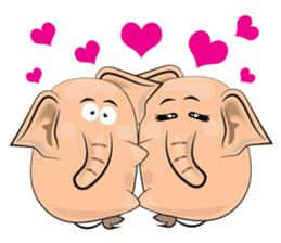 Elephant for you sticker #7030646