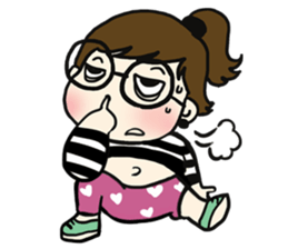 Me-kin 2 by La Pluie sticker #7030650