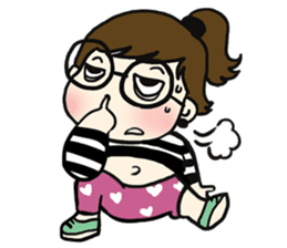 Me-kin 2 by La Pluie sticker #7030650