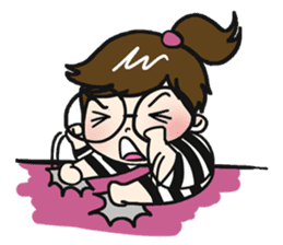 Me-kin 2 by La Pluie sticker #7030660