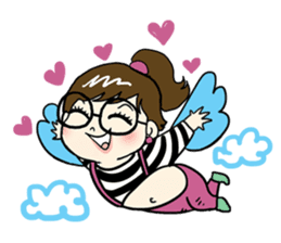 Me-kin 2 by La Pluie sticker #7030663