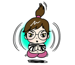 Me-kin 2 by La Pluie sticker #7030664