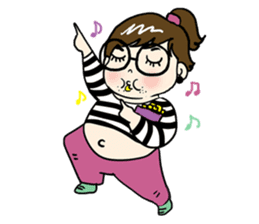 Me-kin 2 by La Pluie sticker #7030665