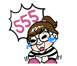 Me-kin 2 by La Pluie sticker #7030675