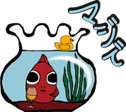 Drunk Monster -FAJIMON- sticker #7030708