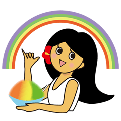 Akala is a girl in hawaii