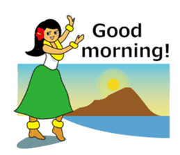 Akala is a girl in hawaii sticker #7030969