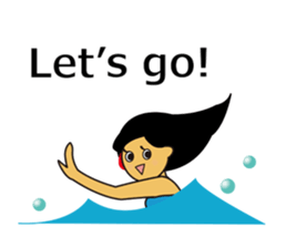 Akala is a girl in hawaii sticker #7030973