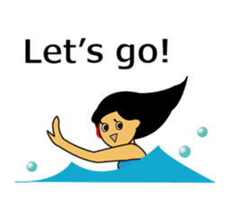 Akala is a girl in hawaii sticker #7030973