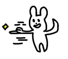 Response rabbit! sticker #7031135