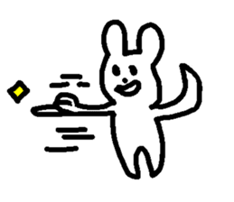Response rabbit! sticker #7031135