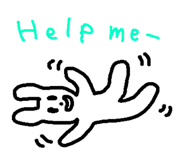 Response rabbit! sticker #7031148